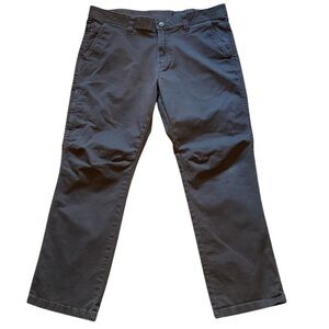 Weatherproof Mens Size 36 Dark Steel Gray Side Pocket Pants Outdoor Work W8F607